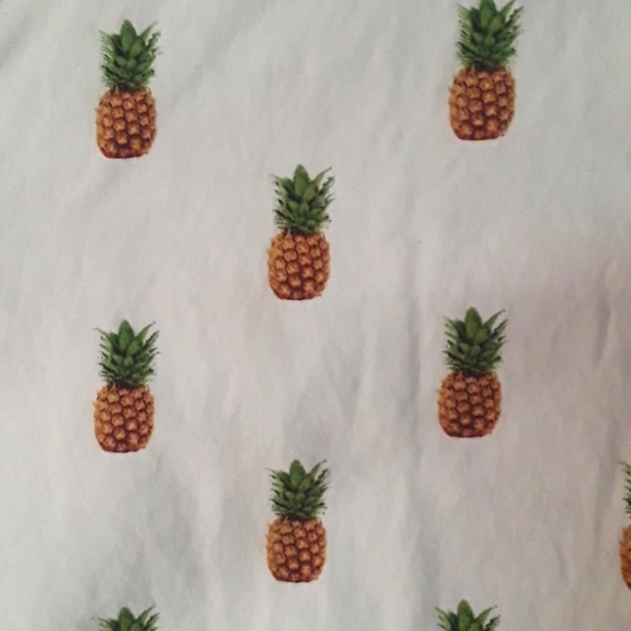 Denim & Flower Men's Pineapple Print Hawaiian shirt size XL - Picture 4 of 6